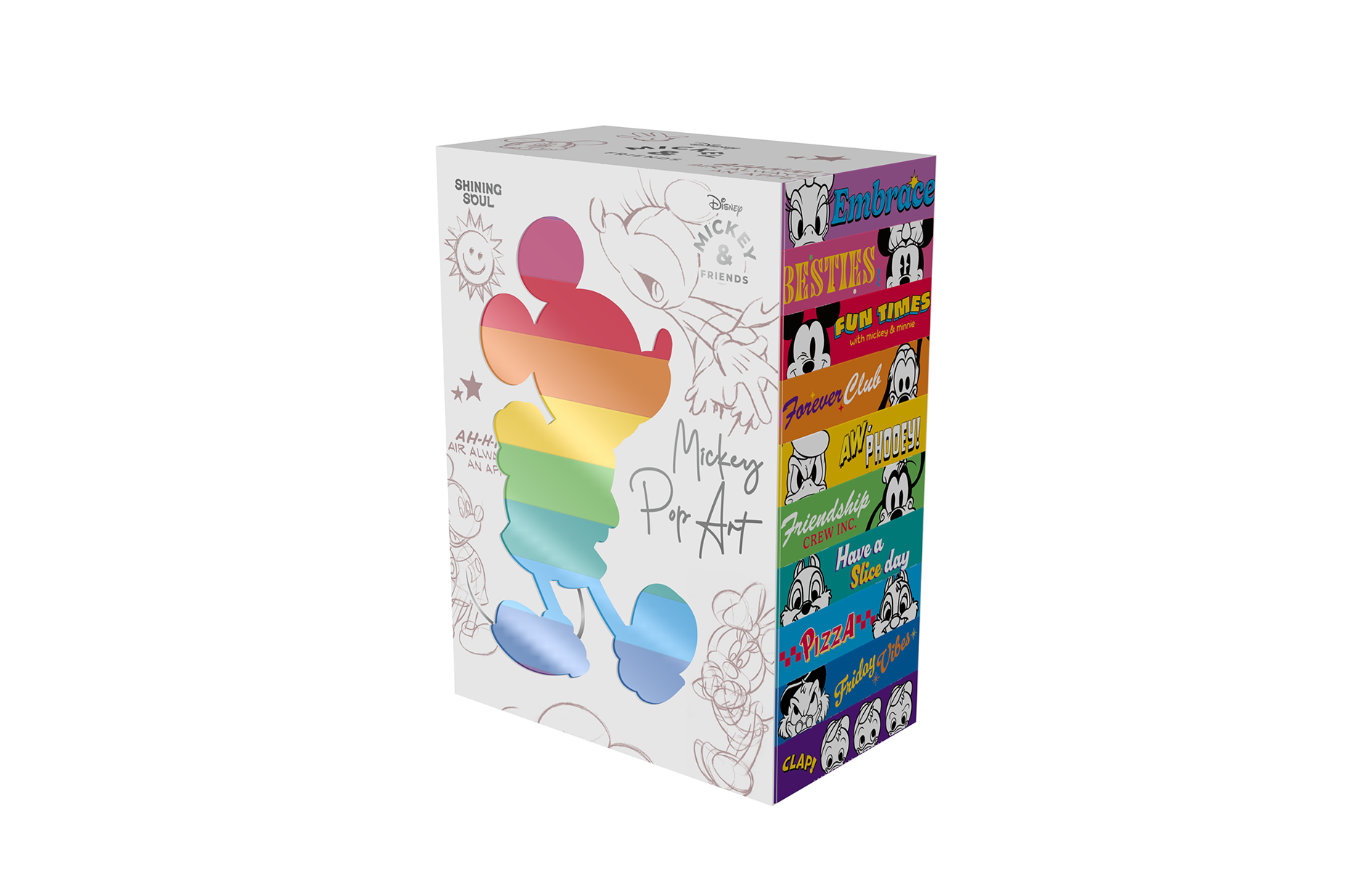 Mickey and Friends - Pop Art Collectible Cards