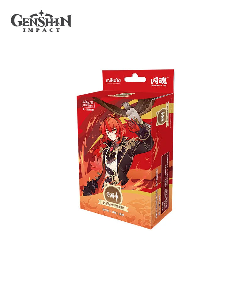 Genshin Impact Genius Invokation TCG - Series 1 Preconstructed Deck 1 - Diluc / Sucrose / Mona