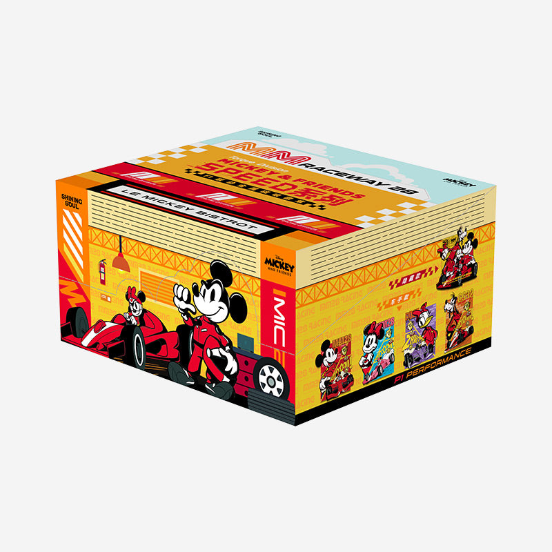 Mickey and Friends - SPEED Mickey Racing Metal Magnetic Badge