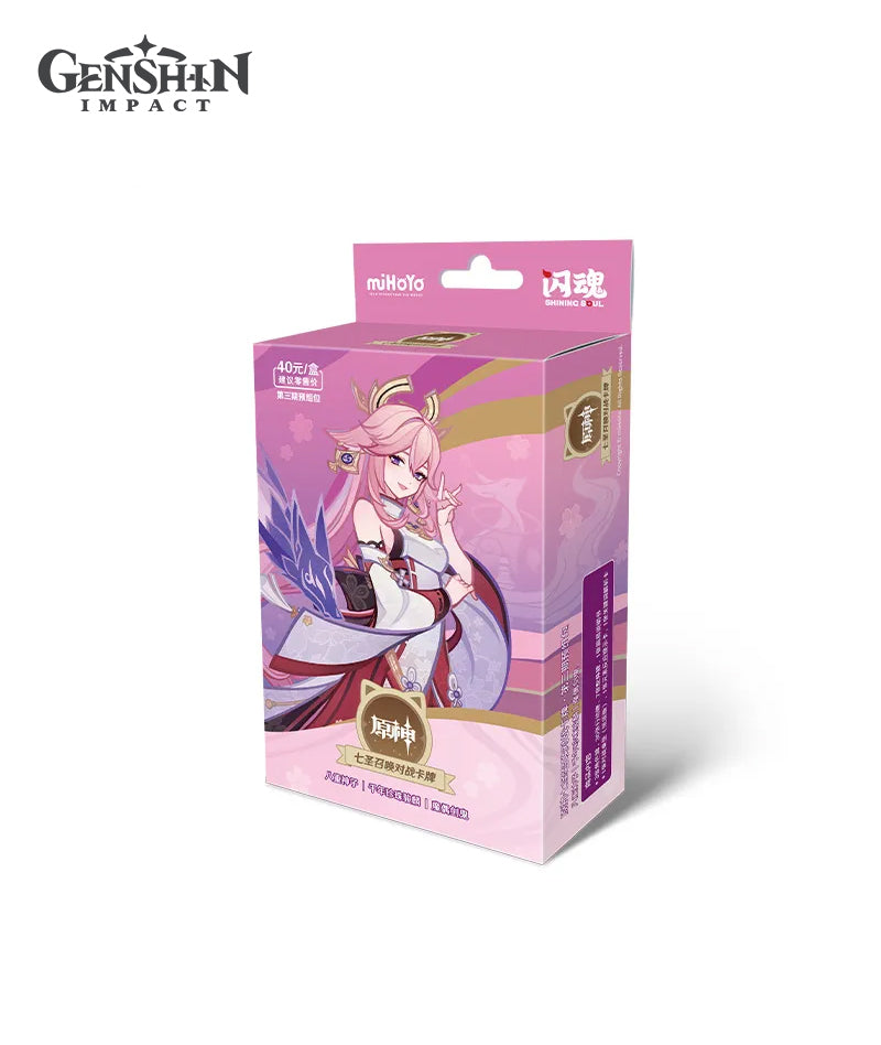 Genshin Impact Genius Invokation TCG - Series 3 Preconstructed Deck 21 - Yae Miko / Millennial Pearl Seahorse / Maguu Kenki